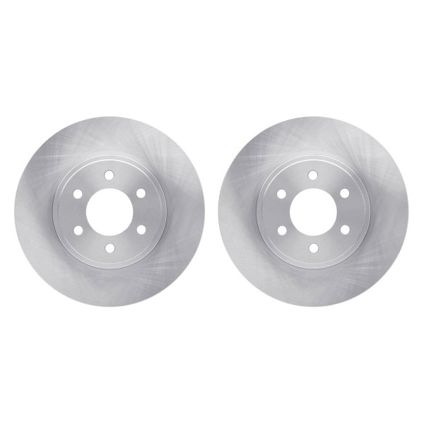 R1 Concepts® - Plain Front Brake Rotor Set