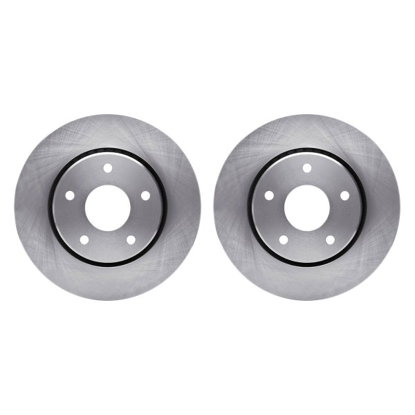 R1 Concepts® - Plain Front Brake Rotor Set