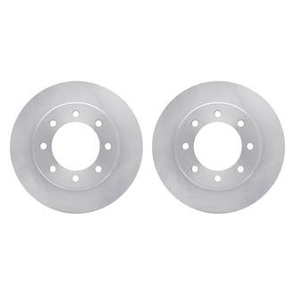 R1 Concepts® - Plain Front Brake Rotor Set