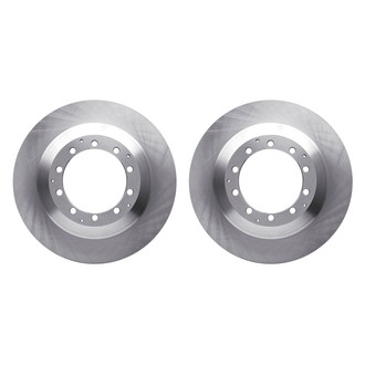 R1 Concepts® - Plain Rear Brake Rotor Set
