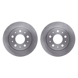 R1 Concepts® - Plain Rear Brake Rotor Set