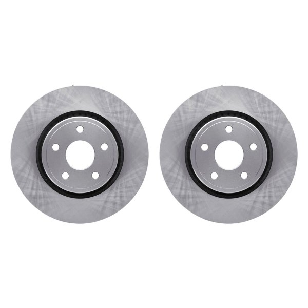 R1 Concepts® - Plain Front Brake Rotor Set