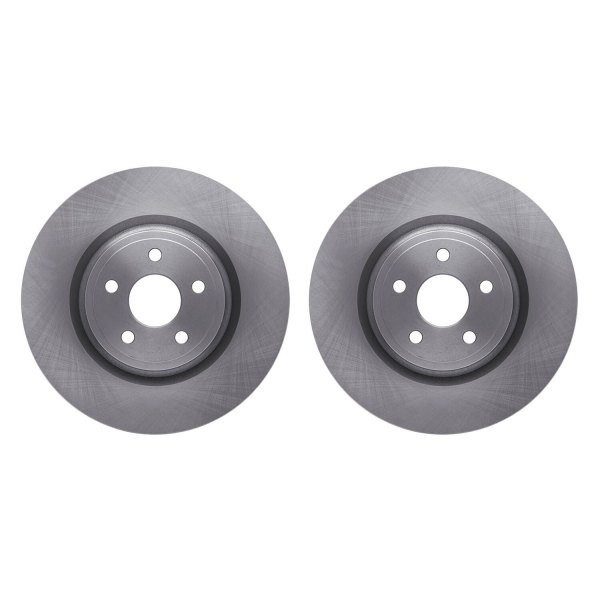 R1 Concepts® - Plain Front Brake Rotor Set