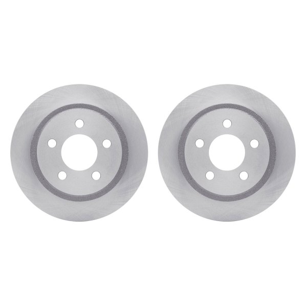 R1 Concepts® - Plain Rear Brake Rotor Set