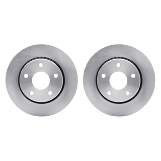 R1 Concepts® - Plain Front Brake Rotor Set