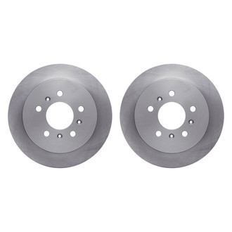 R1 Concepts® - Plain Rear Brake Rotor Set