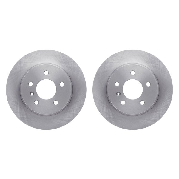 R1 Concepts® - Plain Rear Brake Rotor Set