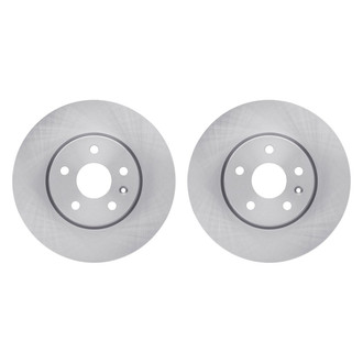 R1 Concepts® - Plain Front Brake Rotor Set