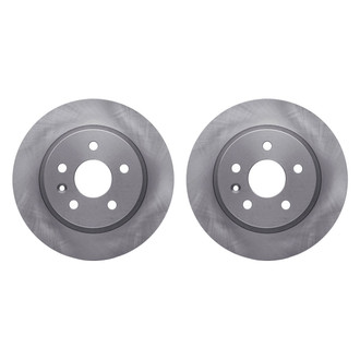 R1 Concepts® - Plain Rear Brake Rotor Set