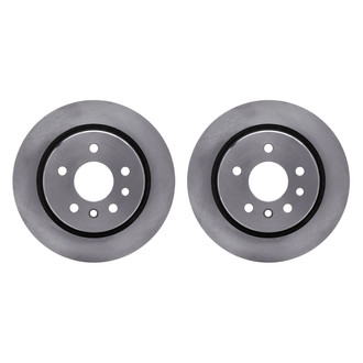 R1 Concepts® - Plain Rear Brake Rotor Set