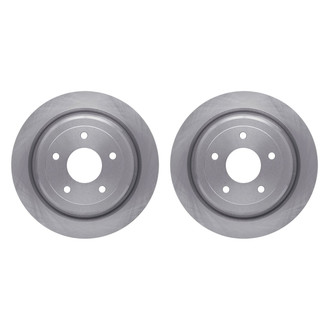 R1 Concepts® - Plain Rear Brake Rotor Set