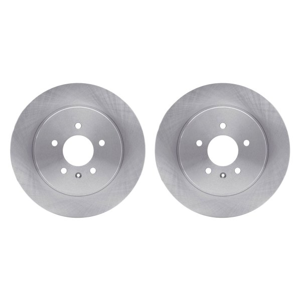 R1 Concepts® - Plain Rear Brake Rotor Set