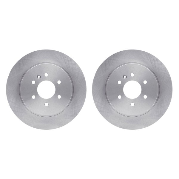 R1 Concepts® - Plain Rear Brake Rotor Set