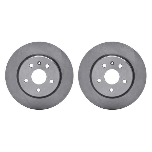 R1 Concepts® - Plain Rear Brake Rotor Set