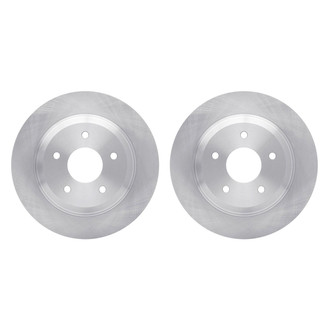 R1 Concepts® - Plain Rear Brake Rotor Set