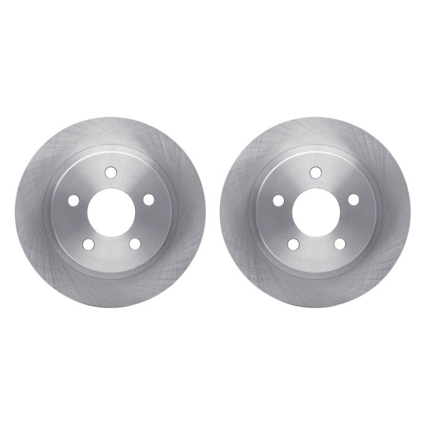 R1 Concepts® - Plain Rear Brake Rotor Set