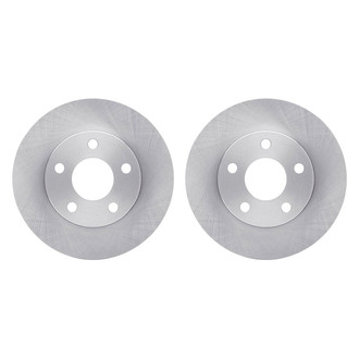 R1 Concepts® - Plain Front Brake Rotor Set