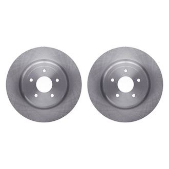 R1 Concepts® - Plain Rear Brake Rotor Set