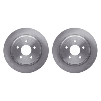 R1 Concepts® - Plain Rear Brake Rotor Set