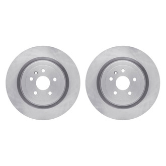 R1 Concepts® - Plain Rear Brake Rotor Set