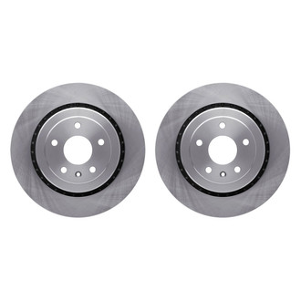R1 Concepts® - Plain Rear Brake Rotor Set
