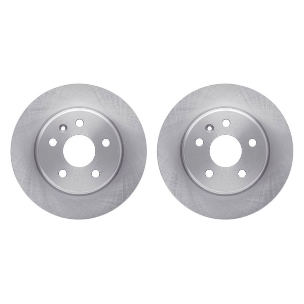 R1 Concepts® - Plain Rear Brake Rotor Set