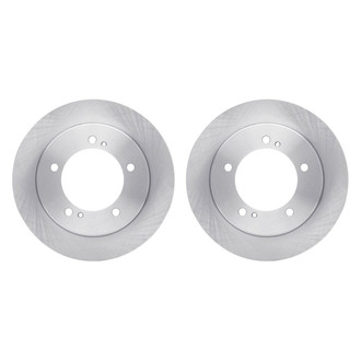 R1 Concepts® - Plain Front Brake Rotor Set