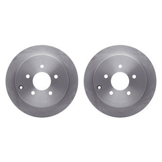 R1 Concepts® - Plain Rear Brake Rotor Set