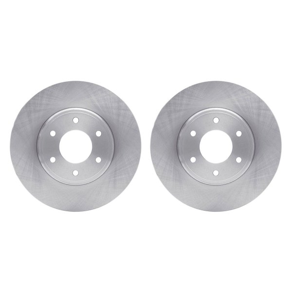 R1 Concepts® - Plain Front Brake Rotor Set