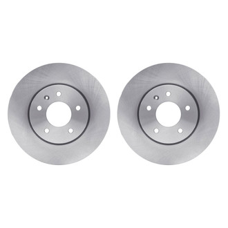 R1 Concepts® - Plain Front Brake Rotor Set