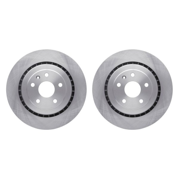 R1 Concepts® - Plain Rear Brake Rotor Set