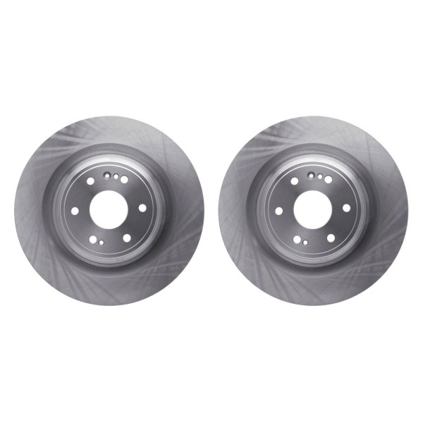 R1 Concepts® - Plain Front Brake Rotor Set