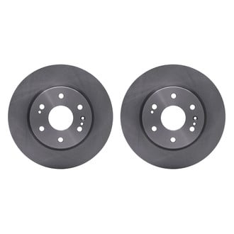R1 Concepts® - Plain Front Brake Rotor Set