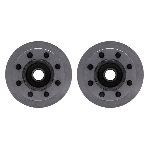 R1 Concepts® - Plain Front Brake Rotor Set