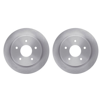 R1 Concepts® - Plain Rear Brake Rotor Set