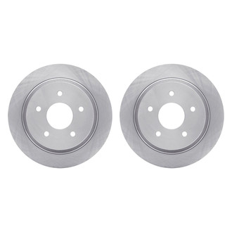 R1 Concepts® - Plain Rear Brake Rotor Set