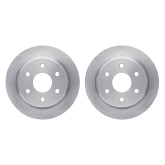 R1 Concepts® - Plain Rear Brake Rotor Set
