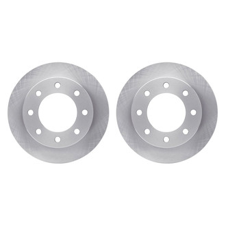 R1 Concepts® - Plain Front Brake Rotor Set