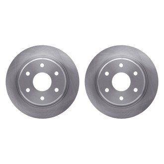 R1 Concepts® - Plain Rear Brake Rotor Set