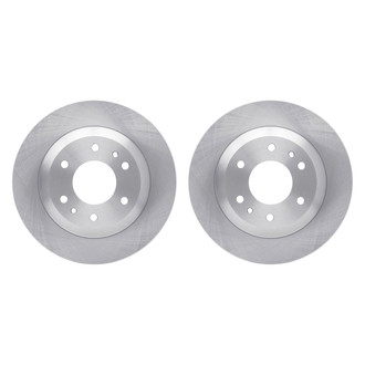 R1 Concepts® - Plain Front Brake Rotor Set