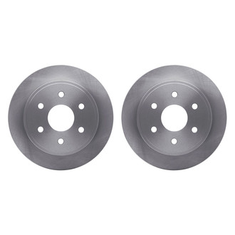 R1 Concepts® - Plain Rear Brake Rotor Set