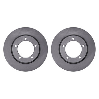 R1 Concepts® - Plain Front Brake Rotor Set