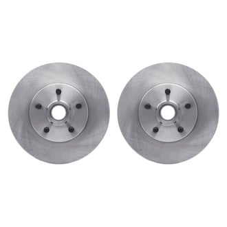 R1 Concepts® - Plain Front Brake Rotor Set