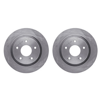 R1 Concepts® - Plain Rear Brake Rotor Set