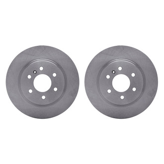 R1 Concepts® - Plain Rear Brake Rotor Set