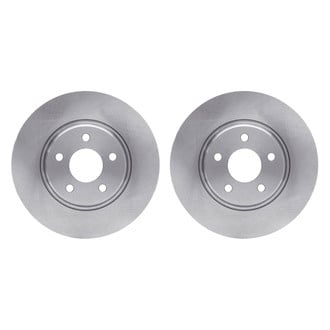R1 Concepts® - Plain Front Brake Rotor Set