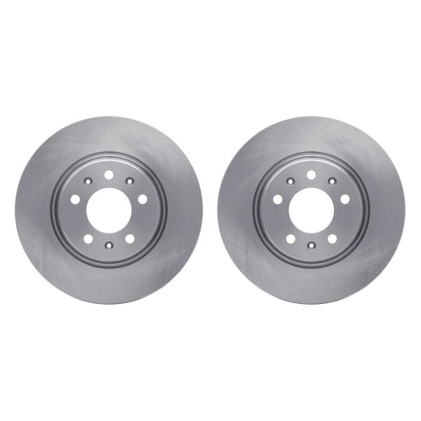 R1 Concepts® - Plain Front Brake Rotor Set