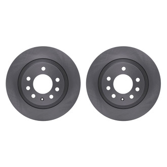 R1 Concepts® - Plain Rear Brake Rotor Set