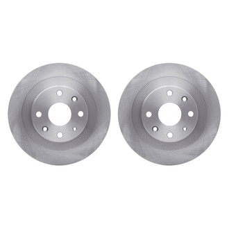 R1 Concepts® - Plain Rear Brake Rotor Set