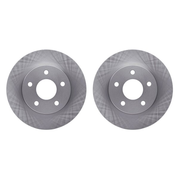 R1 Concepts® - Plain Front Brake Rotor Set